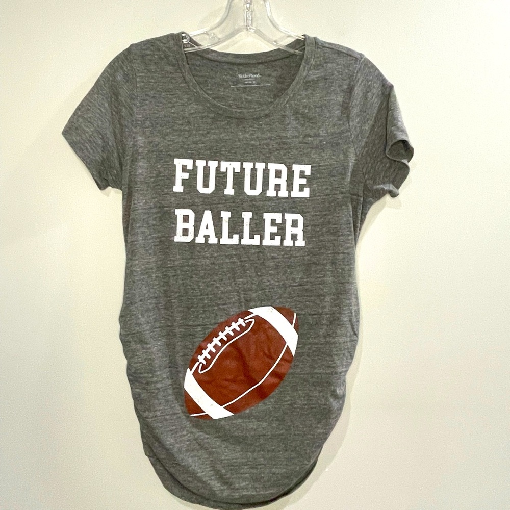 Motherhood Maternity Future Baller tee Sz M